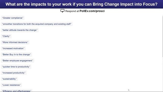 How to Define the Impact of Change - Prosci смотреть онлайн