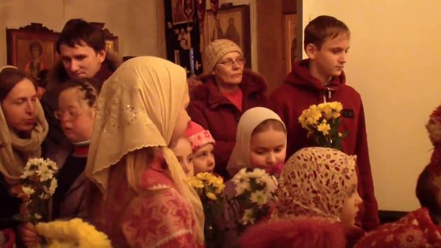 2013-02-03 Слово отца Кирилла перед детской литургией смотреть онлайн