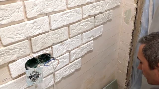 Прячем КРИВЫЕ стены под декоративным кирпичом смотреть онлайн