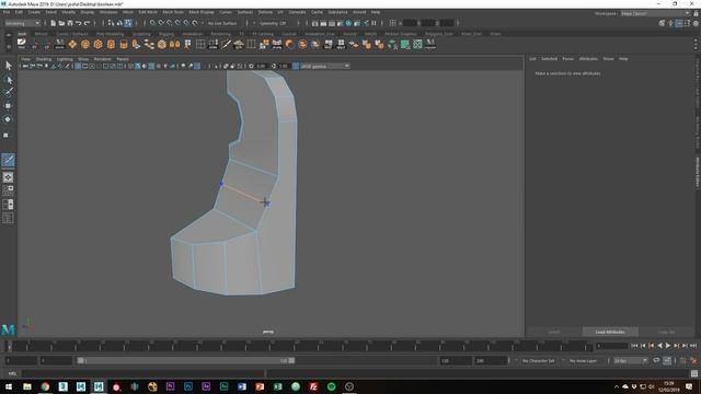 Clean Booleans in Maya смотреть онлайн