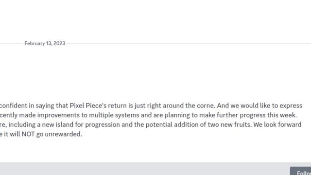 PIXEL PIECE REOPENING VERY SOON! ALL NEW LEAKS! | New Leaks + Information! | Pixel Piece Roblox смотреть онлайн