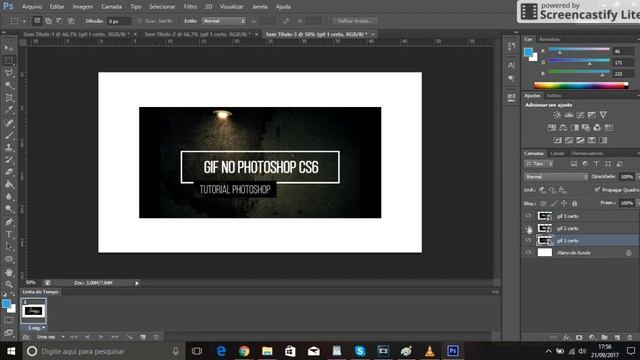 COMO FAZER GIF NO PHOTOSHOP CS6 смотреть онлайн
