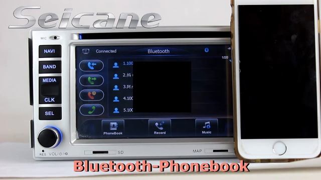 7 Inch 2007 2008 2009 Hyundai Santa fe Bluetooth audio system CD Player with Dynamic Graphic UI смотреть онлайн