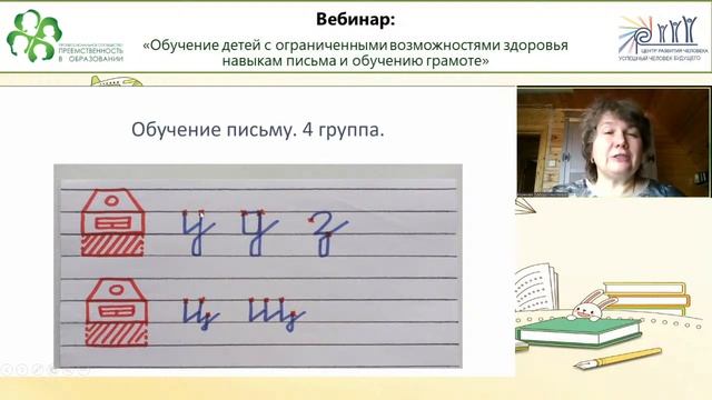Вебинар: «Обучение детей с ограниченными возможностями здоровья навыкам письма и обучению грамоте» смотреть онлайн