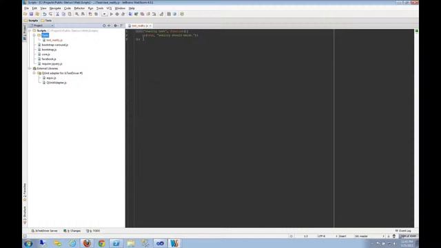 WebStorm JSTestDriver Confusion смотреть онлайн