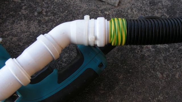 Самодельная вытяжка пыли для перфоратора - DIY dust extractor смотреть онлайн