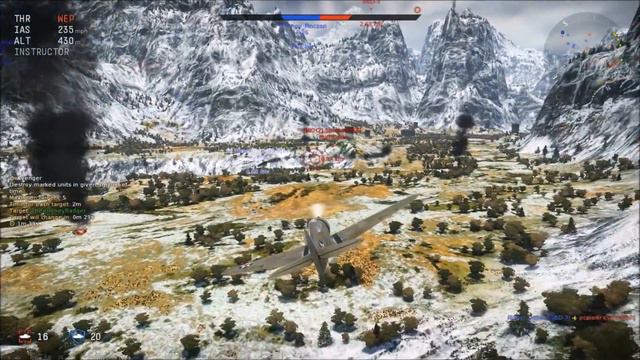 War Thunder F2A-1 & P36C Hawk смотреть онлайн