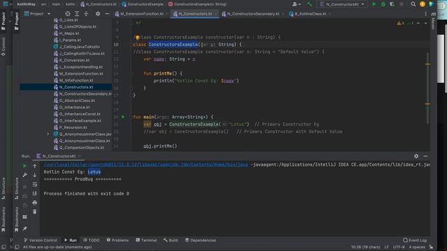 Chapter 18: Primary Constructor in Kotlin смотреть онлайн
