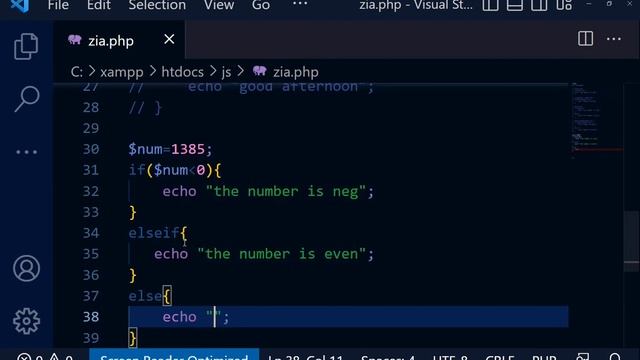 If else Conditional statements in php step by step | php tutorial class-5 in اردو/हिन्दी смотреть онлайн