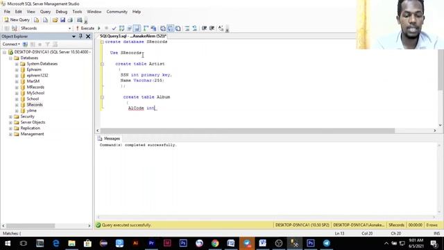 Primary and Foreign Key in sql server with example ||SqlConstraints || Amharic смотреть онлайн