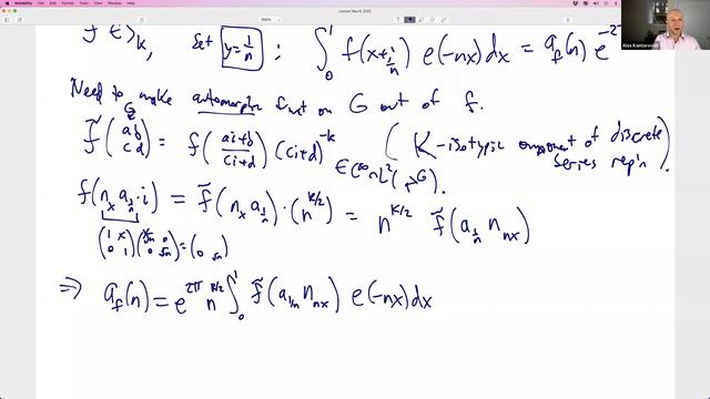 Lecture 27, Analytic Number Theory Rutgers Math 572 Prof. Kontorovich, 5/06/2022