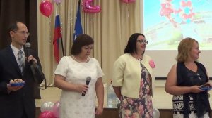 Вручение аттестатов 11 класс  2014 2015 учебный год