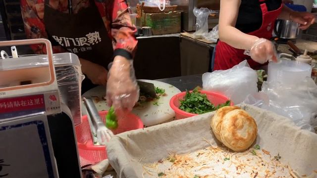 Chinese Street Food Popular Night Market In Hefei China