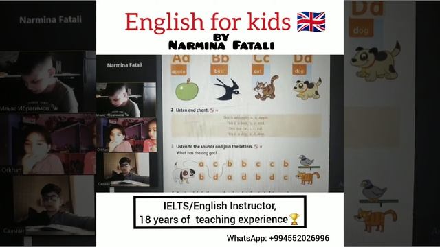 Английский для детей. Как научить ребенка говорить на английском языке. English for kids. смотреть онлайн