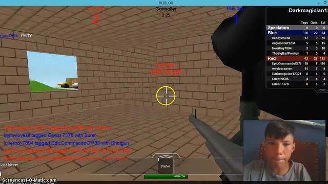 Official paint ball game in roblox смотреть онлайн