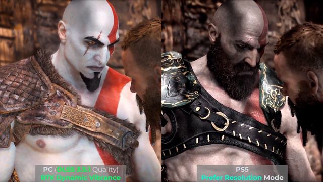 God of War (2018): Baldur First Interaction | Young Kratos vs Old Kratos | RTX Dynamic Vibrance смотреть онлайн