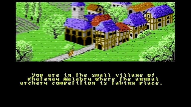 Iron Lord C64 Titles screen and gameplay смотреть онлайн
