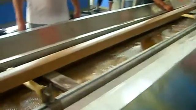 ПВХ ДПК дверная рама Производство машины смотреть онлайн