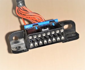 Как разобрать диагностический разъём OBD2