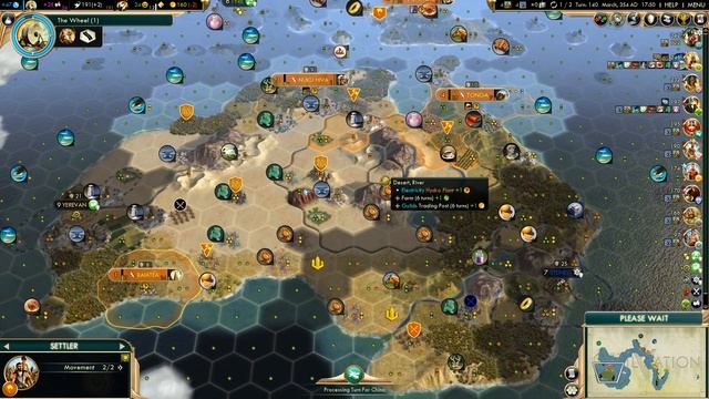 Let's Play Civ 5 (Mods) - Polynesia Huge Earth TSL - Episode 03 смотреть онлайн
