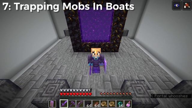 10 EASY TIPS And TRICKS For Minecraft! Java Edition 1.16+ смотреть онлайн