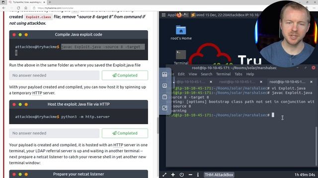 Log4j (CVE-2021-44228) MINECRAFT Vulnerability in 4 MINUTES! смотреть онлайн
