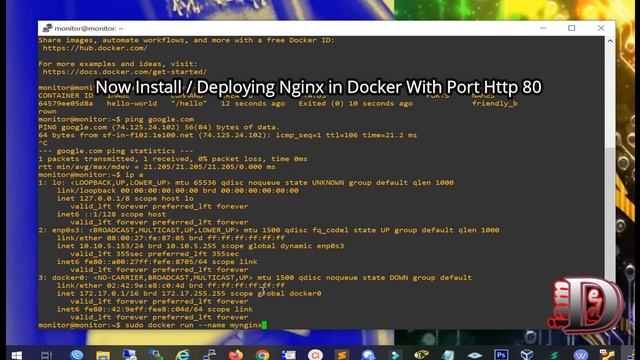 Tutorial Docker Nginx On Ubuntu Server 20.04 Docker Running A Web Server | Instal Docker #docker смотреть онлайн