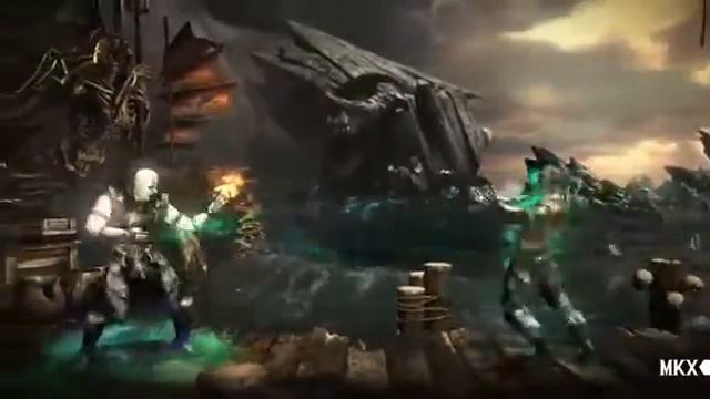 Mortal Kombat X Quan Chi Gameplay Fatalities Trailer смотреть онлайн