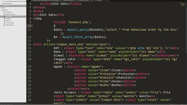 Materi Dasar PHP 7 dan MySQLi Part 3 смотреть онлайн