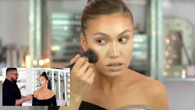 I TRIED FOLLOWING SCOTT BARNES JLO MAKEUP LOOK ON TATI 💄 смотреть онлайн