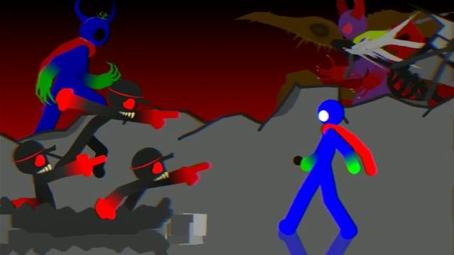 Ex Blue sky Vs Stick node смотреть онлайн