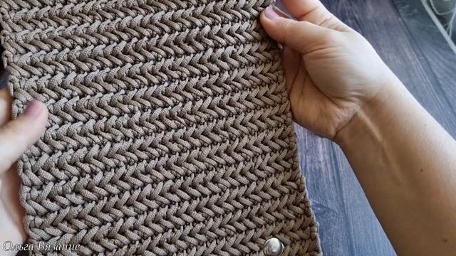 Мини сумочка крючком МК. Crochet Handbag