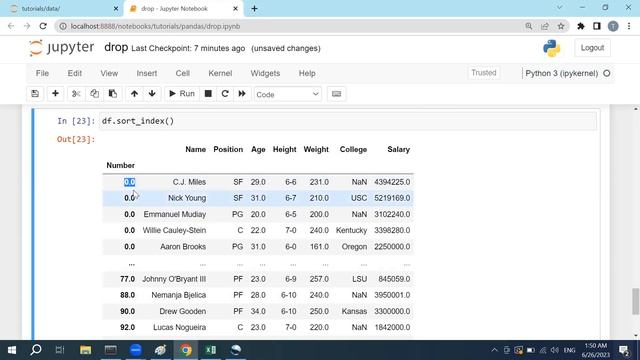 Data Cleanup in Python Pandas #27: Removing Rows and Columns смотреть онлайн
