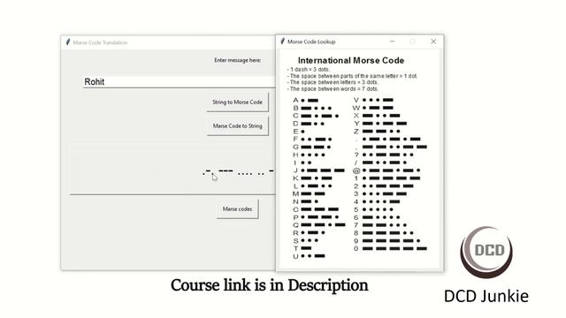 How to make Morse Code Translator in Python with Tkinter смотреть онлайн