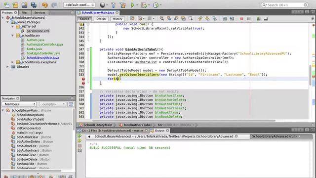 Advanced Database SWING application with Netbeans 8 of 17 смотреть онлайн