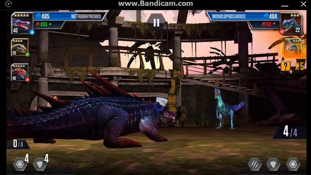 Jurassic World: The Game - "Dino Stampede" 6 - 3 VS 9 Battle!! - 10 Minutes Special!! смотреть онлайн