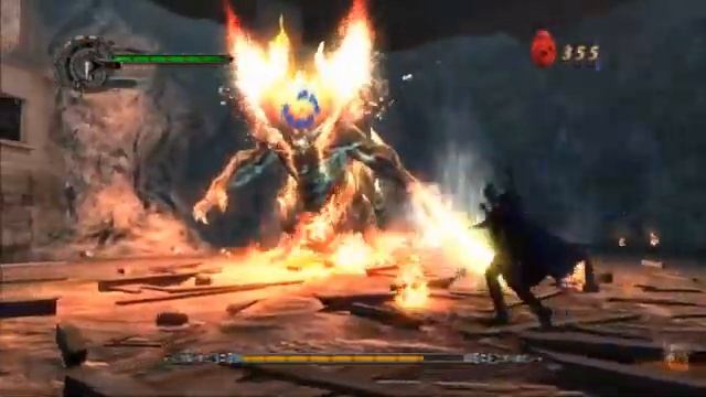 Devil May Cry 4 Demo PC Gameplay Nvidia GT220 смотреть онлайн