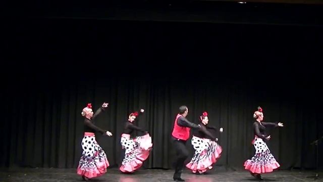 ACADEMIA MONTSE BRAVO: "AIRE FLAMENCO" BULERÍAS FILARMONÍA смотреть онлайн