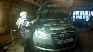 [Видеоотчёт] Защита блока управления двигателем на Audi Q7 TDI