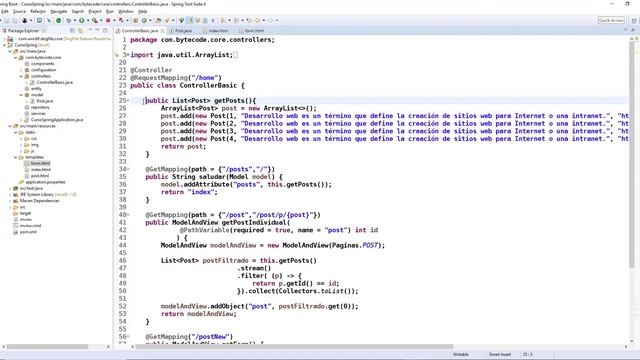 13 Curso Completo de Desarrollo Web con Spring Boot Formularios y Metodo Post смотреть онлайн