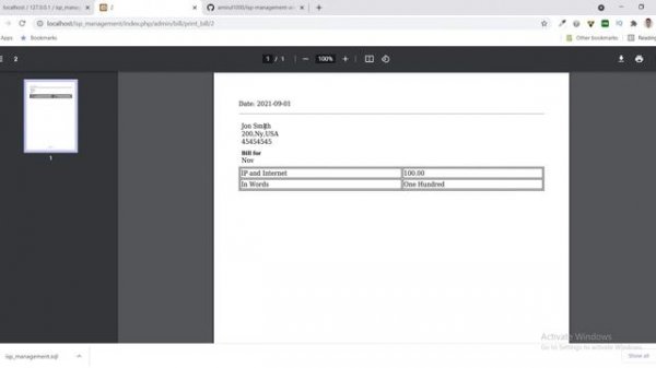 ISP and Billing Management  System in PHP MySQL | Free Code