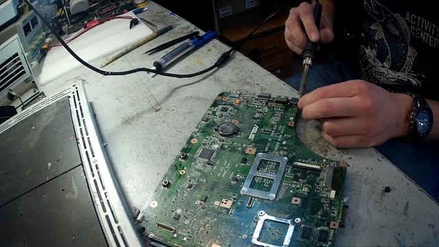 Asus k53s замена разъёма питания смотреть онлайн