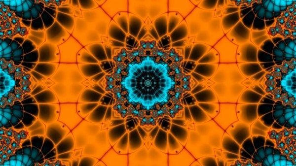 Калейдоскоп Kaleidoscope Mind Movie, Kaleidoscope Fractal Meditation❊0002