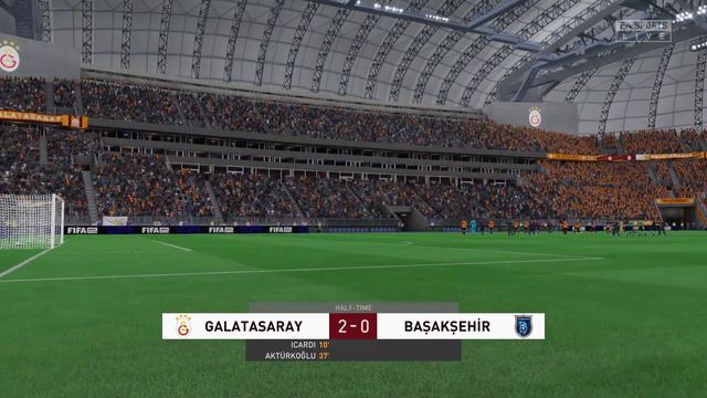 FIFA 23 | Galatasaray vs Bașakșehir - Sanderson Park | Gameplay смотреть онлайн