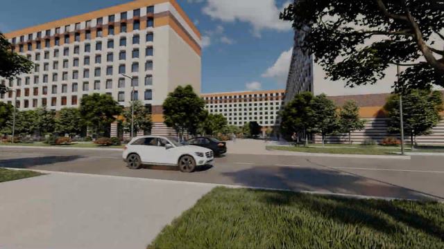 New Residential Complex In Moscow, Lublino