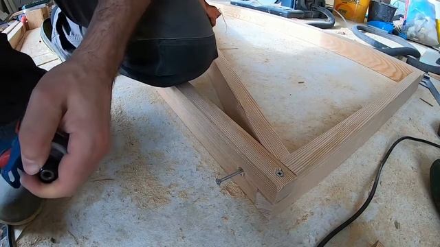 Двухстворчатые двери своими руками (часть 1) смотреть онлайн