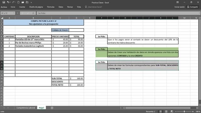 Crear una Factura con Descuento en Excel смотреть онлайн