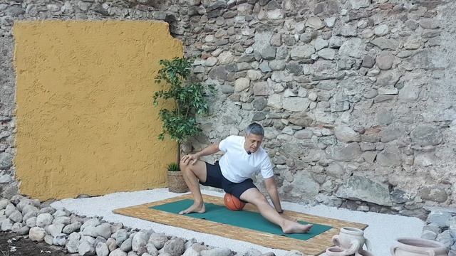 Yoga E Pallone Da Pallacanestro