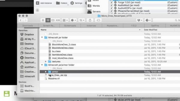 Jar Modding with MultiMC Tutorial - Legacy Minecraft Mods from Beta and Alpha - Beta 1.7.3