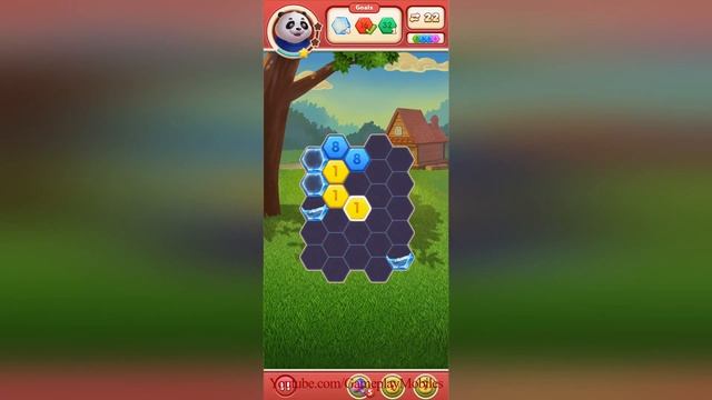 Merge Number Puzzle 2048 Block Hexa - Gameplay Wlkthrough - Levels 1-20 смотреть онлайн